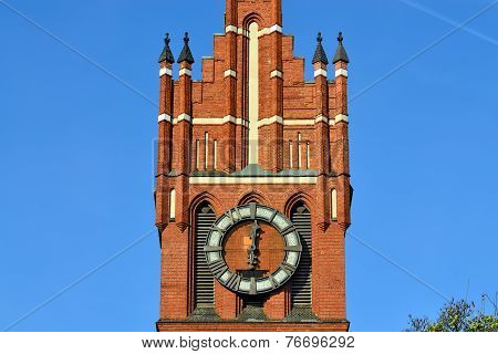 Church Of The Holy Family. Kaliningrad (formerly Koenigsberg), Russia
