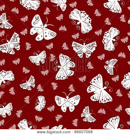Butterfly Seamless Pattern