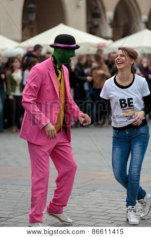 the international Flashmob day of rueda de Casino.
