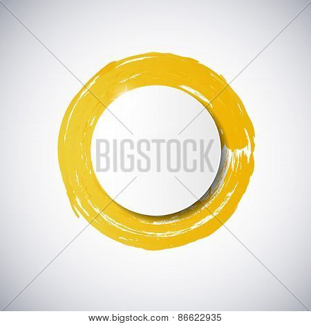 Abstract background with paint splashes.