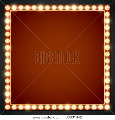 Frame lamp