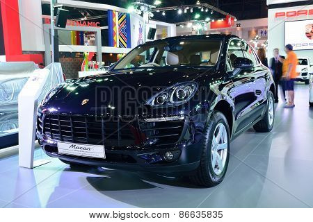Bangkok - March 26 : New Porsche Macan, Cross Over Car, On Display At 36Th Bangkok International Mot