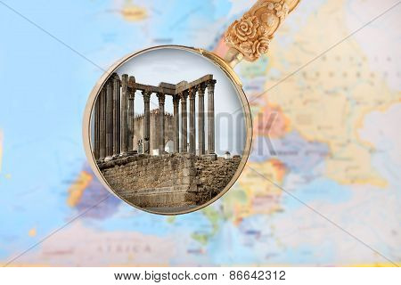 Temple Of Diana, Portugal
