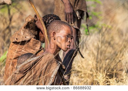 Young Bushmen woman