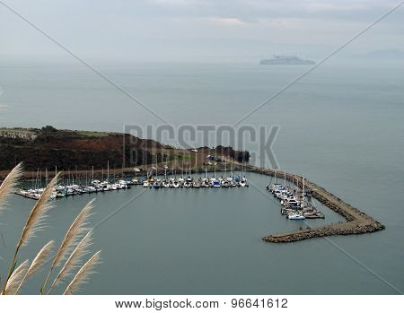 Boats in Horseshoe Bay San Francisco California