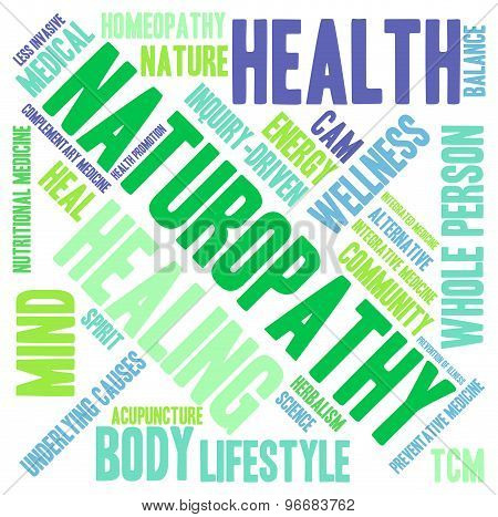 Naturopathy Word Cloud