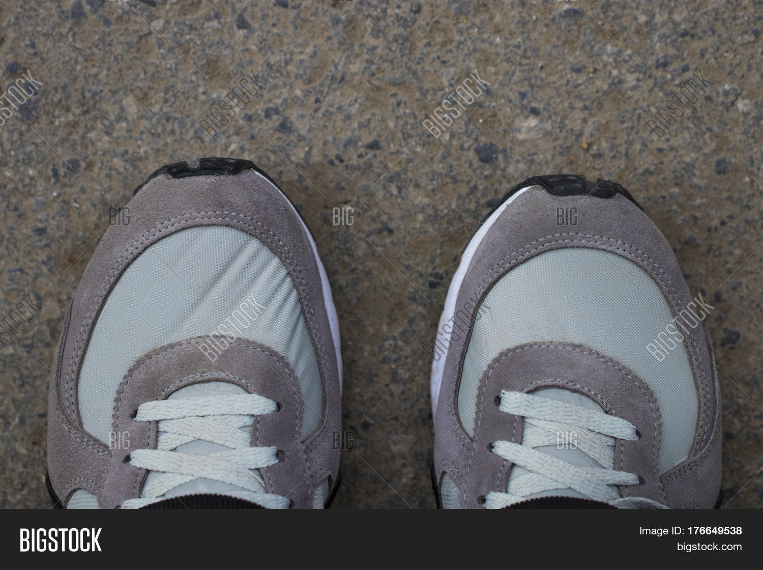 Socks On Ground View Image & Photo (Free Trial) Bigstock