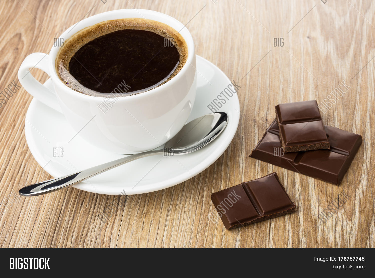 Coffee Cup, Spoon On Image & Photo (Free Trial) Bigstock