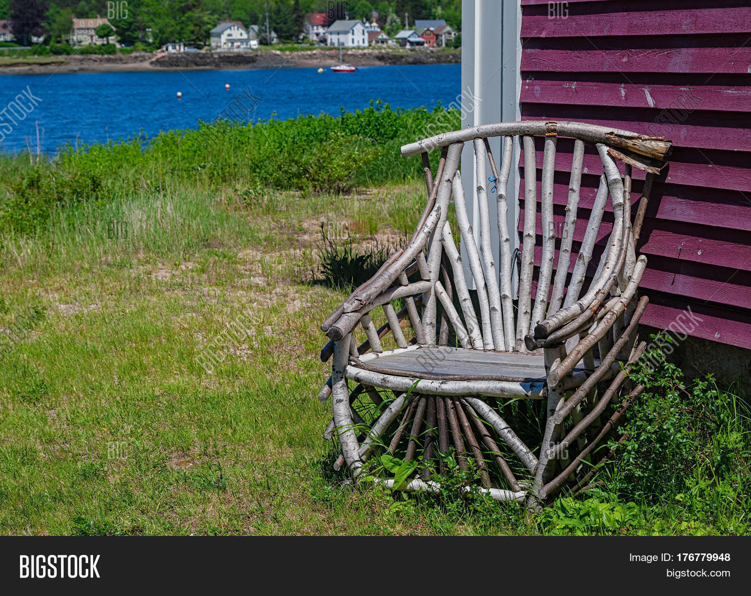 Rustic Wooden Chair Image Photo Free Trial Stock Rustic Wooden Chair Image Photo Free