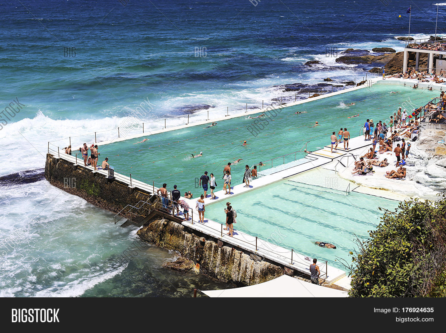 Bondi Baths Sydney, Image & Photo (Free Trial) Bigstock