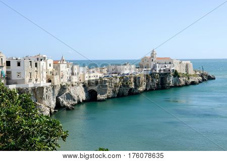 View Of Vieste On Puglia
