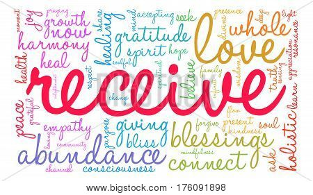 Receive Word Cloud