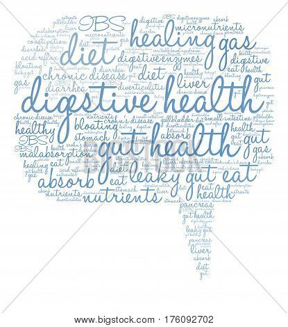 Digestive Health Word Cloud
