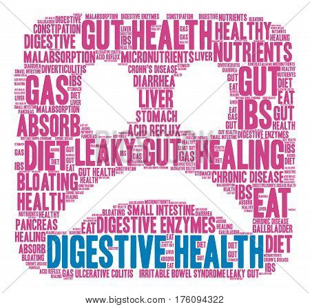 Digestive Health Word Cloud