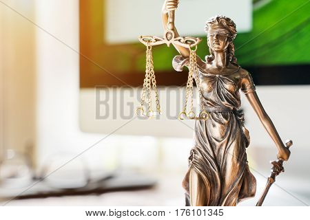 Lady Justice Statue