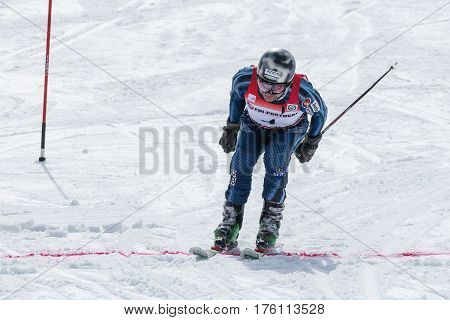 Mario Carvalho During The Ski National Championships