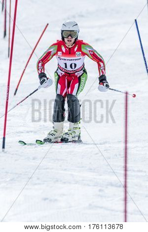 Ricardo Brancal During The Ski National Championships
