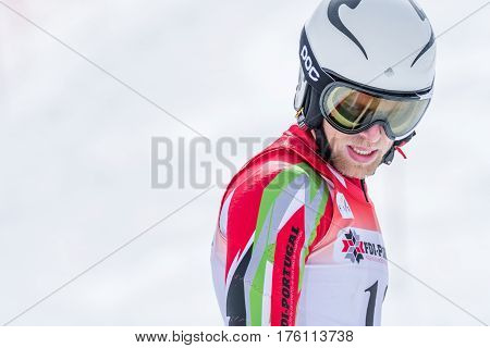 Ricardo Brancal During The Ski National Championships