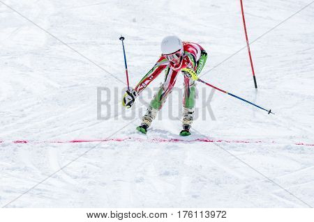 Catarina Carvalho During The Ski National Championships