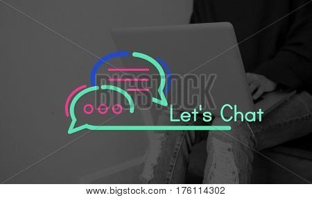 Communication Connection Speech Bubble Concept