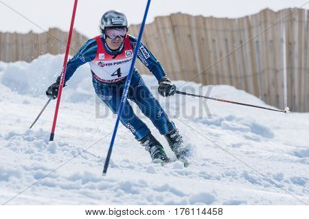 Mario Carvalho During The Ski National Championships