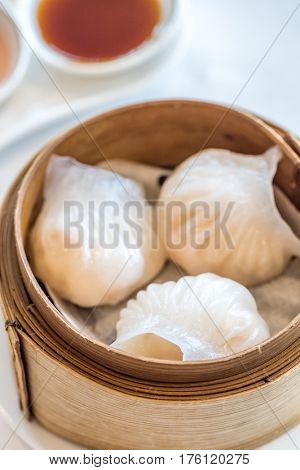 Chinese dim sum Hagao - Steamed Chinese groumet cuisine