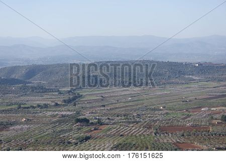By the village of Vilafames in Castellon