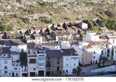 By the village of Vilafames in Castellon