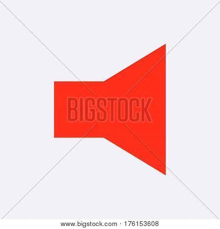 volume icon stock vector illustration flat design