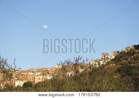 By the village of Vilafames in Castellon