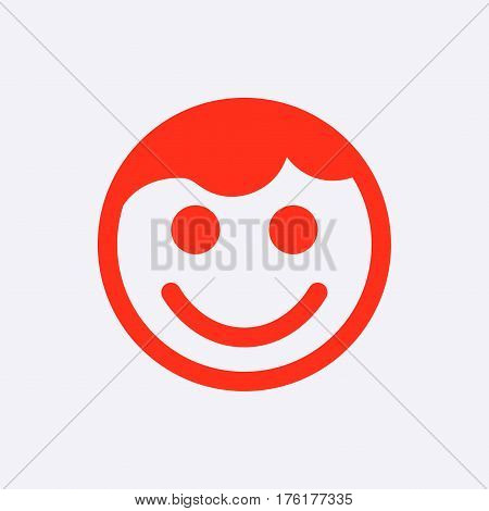 waiter icon stock vector illustration flat design