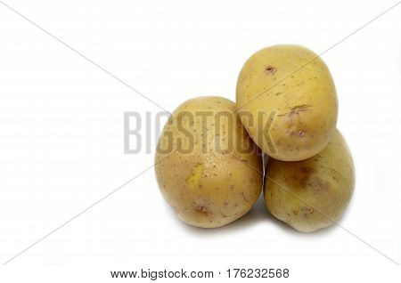 Ratte Potatoes Heap