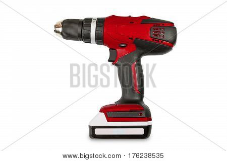 Red Color Cordless Combi Drill