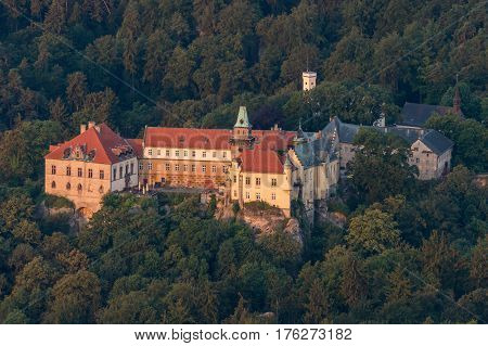 Hruba Skala Castle, Bohemia paradise, Czech republic