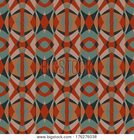 Mysterious abstract geometric styling ornament for background