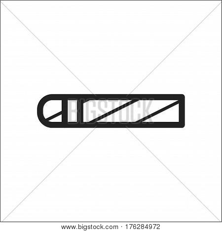 Cigar Vector Icon
