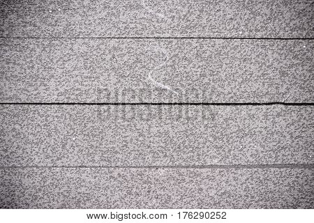 The close-up of stacked styrofoam plates for heat insulation of a building.