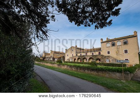 Bolgheri, Leghorn - View Of San Guido, Tuscany, Italy