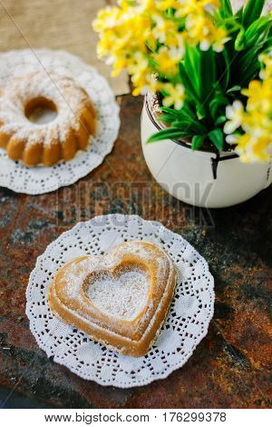 Vegetarian Coockie In Form Of Heart