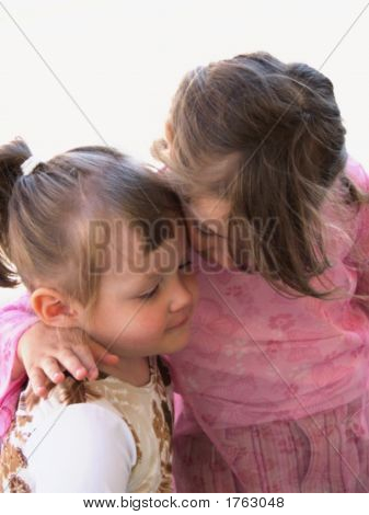 Deux soeurs de soutien 