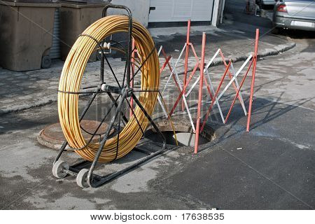 obras de esgoto