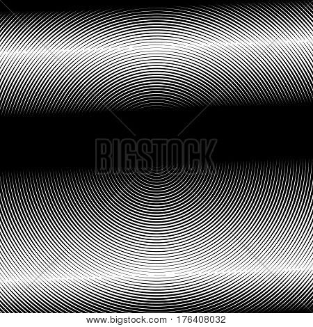 Abstract Geometric Pattern, Geometric Texture. Monochrome Abstractionist Illustration