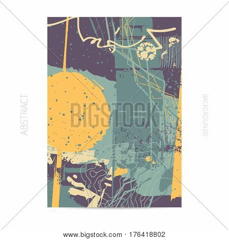 neo-grunge style vector template, maps, vechicles and transportation theme