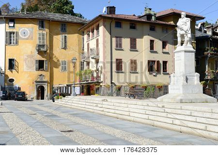 The Village Of Varallo Sesia