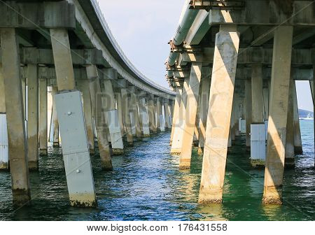 Two Bridges In The Florida Keys