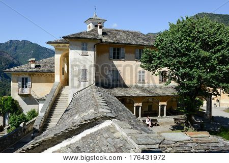 Sacro Monte Of Varallo Holy Mountain, Italy