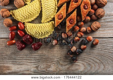 Eastern sweets to Novruz holiday. Novruz decoration