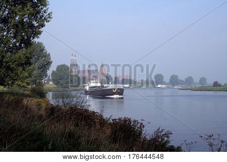 Cuijck Is Situated On The Left Bank Of The River Maas