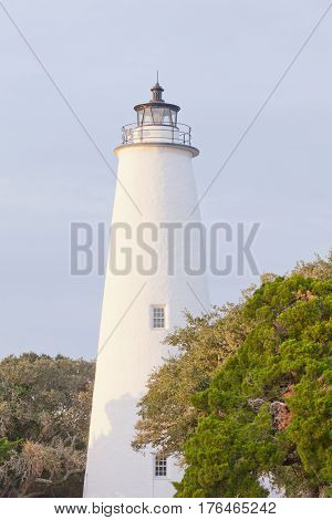 Ocracoke Island Historic Lighthouse Obx Nc Us