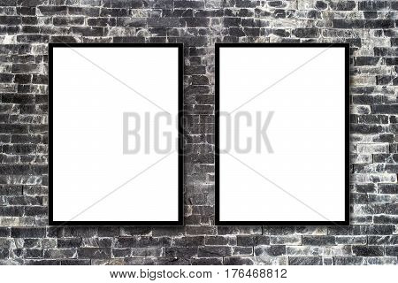 Huge poster advertising billboard Advertising poster sign on wall as background Picture can used for promotion sign and add text message or web.